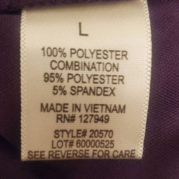 Emma & Michelle Elegant Purple Lace Bell Sleeve Sheath Dress Lined Body Women's - Picture 7 of 8